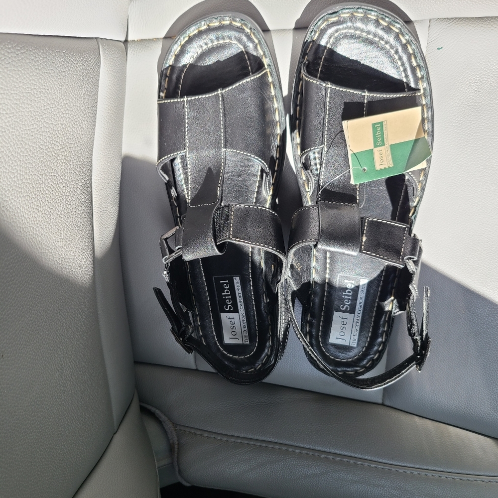 Woman Sandals Josef Seibel Black size 41 new